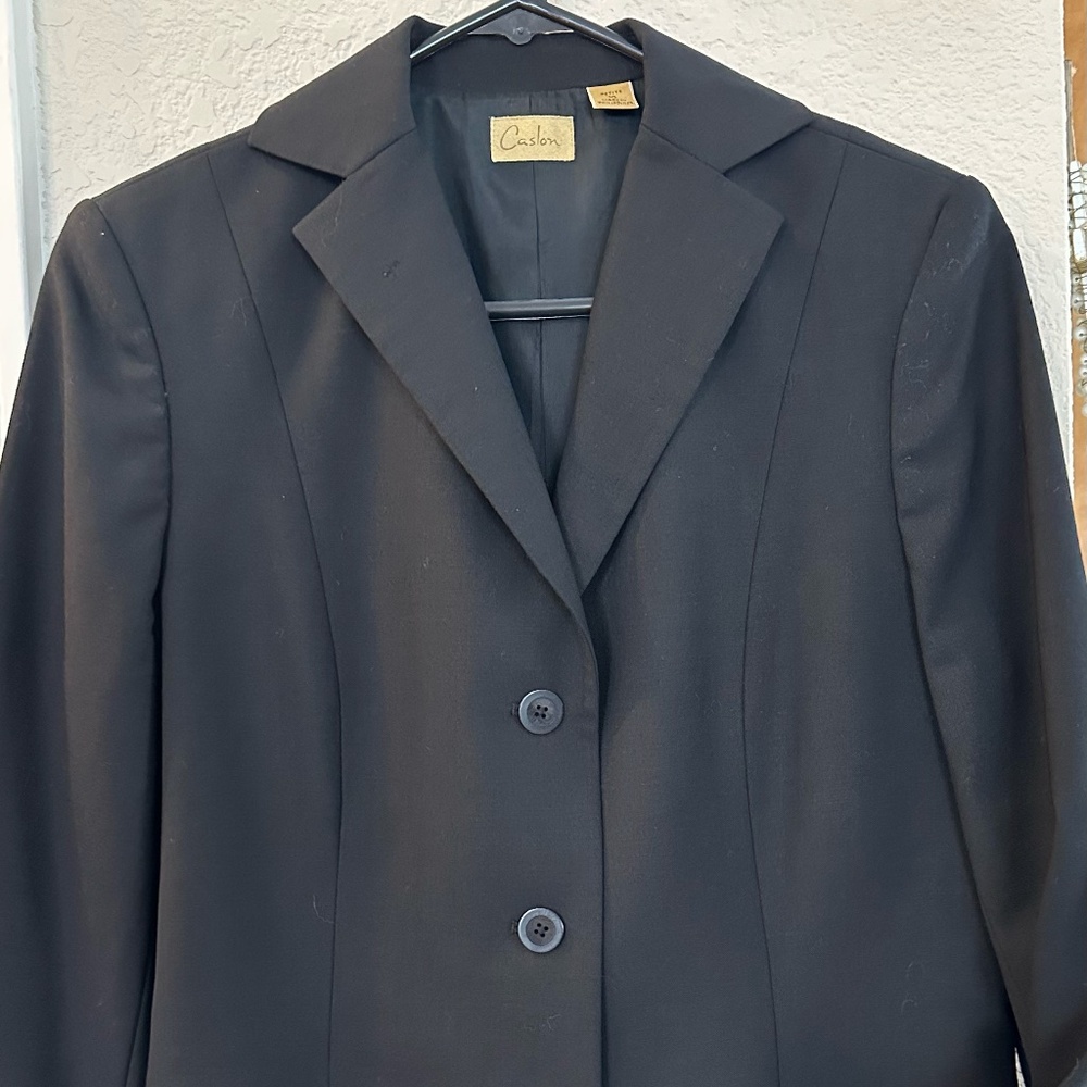 Caslon Black Longer Blazer - Sz 10P